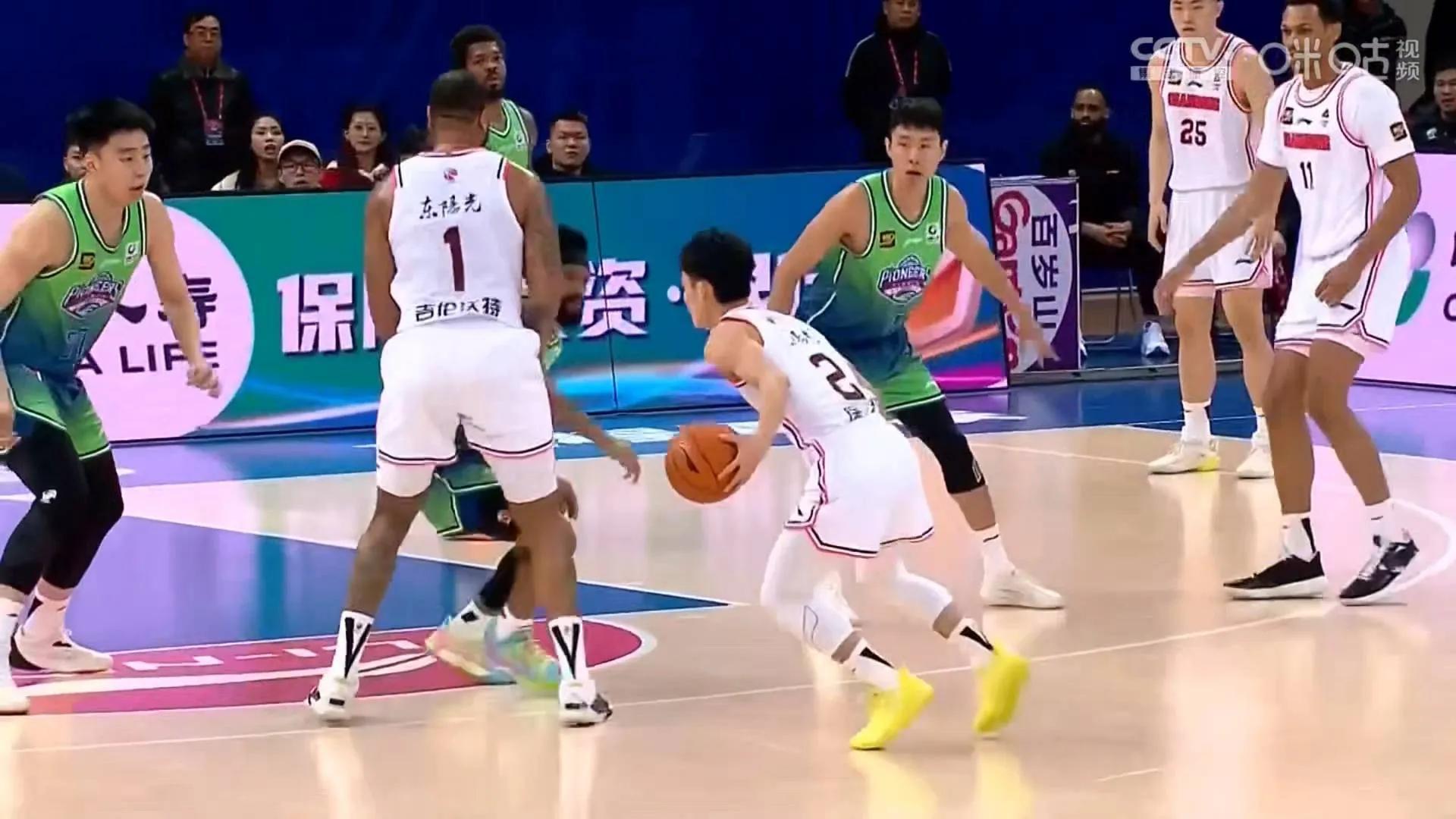 广东队客场惨败，遗憾输给天津男篮